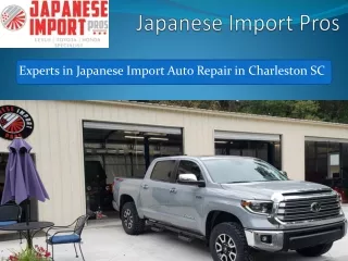 Honda Repairing in Charleston | Japanese Import Pros