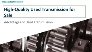 high quality used transmission for sale