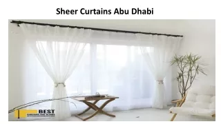 sheer curtains abu dhabi