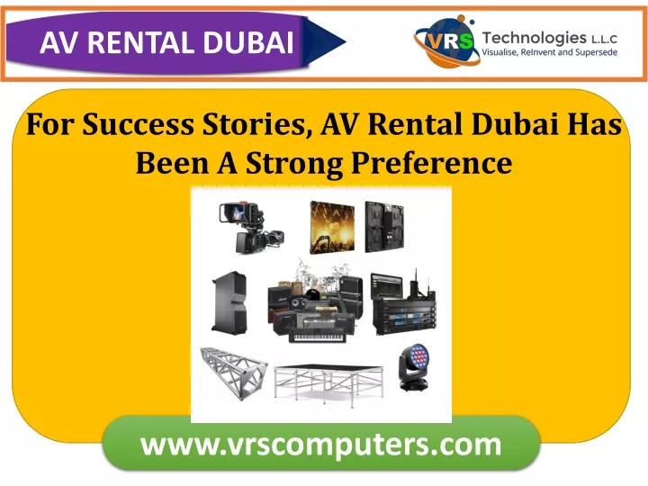 av rental dubai