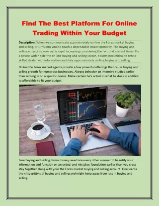 Best Platform For Online Trading Within Your Budget
