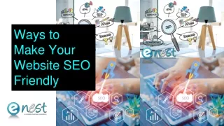 ways to make your website seo friendly