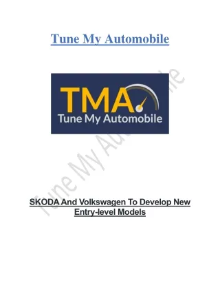 Skoda Auto-Tune My Automobile.docx