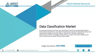 Data Classification Market Size: Competitive landscape and Recent Industry
