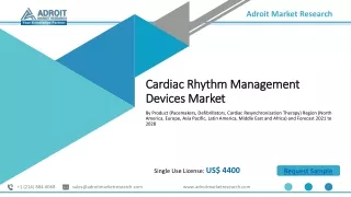 Cardiac Rhythm Management Devices Market Size, Share, Demand, Opportunities and