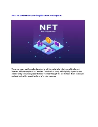 What are the best NFT marketplace?