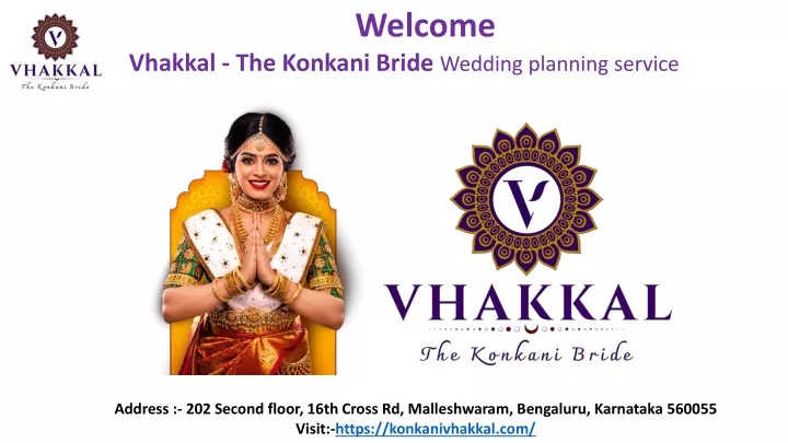welcome vhakkal the konkani bride wedding