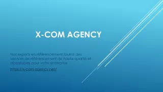 x com agency