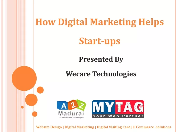 how digital marketing helps start ups