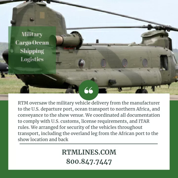 military cargo ocean shipping logistics