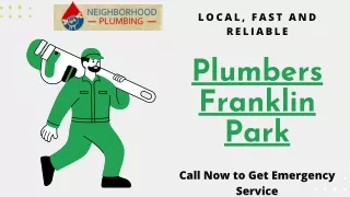 Plumbers in Franklin Park