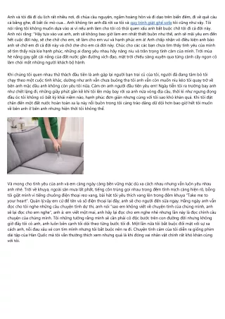 Chuyện Tình Chiếc Ghế Sofa - Cách Giặt Ghế Sofa Nỉ