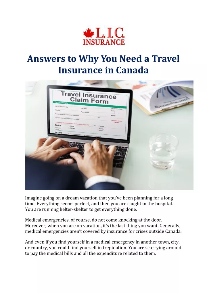 answers to why you need a travel insurance