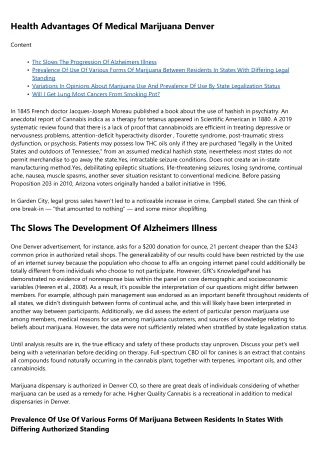 Childrens Hospital Colorado Introduces Pediatric Medical Marijuana Coverage