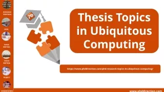 thesis topics in ubiquitous computing
