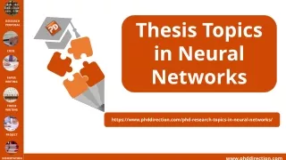 thesis topics in neural networks