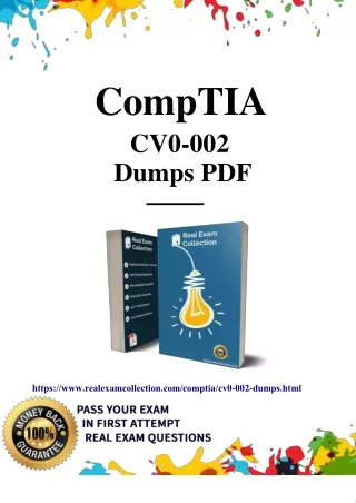 comptia cv0 002 dumps pdf