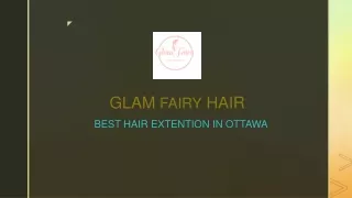 glam fairy hair