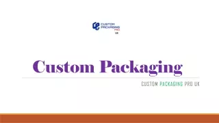 custom packaging