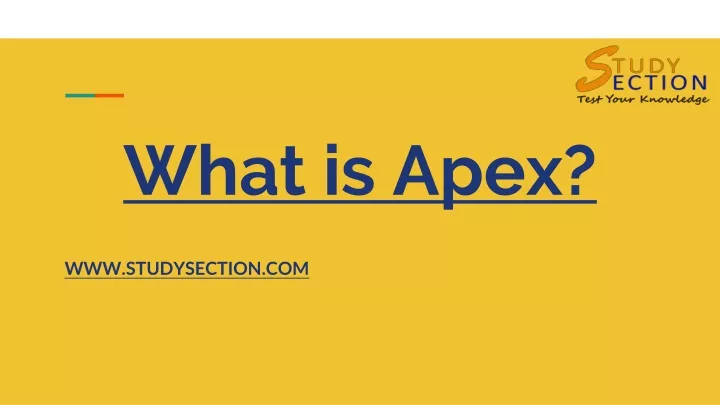 what is apex