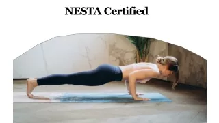 Get Best Online Nutrition Coach Certification at NESTA Certified