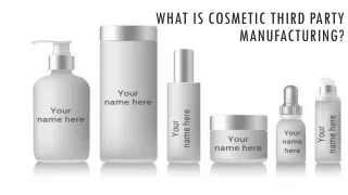 What is Cosmetic Third Party Manufacturers?