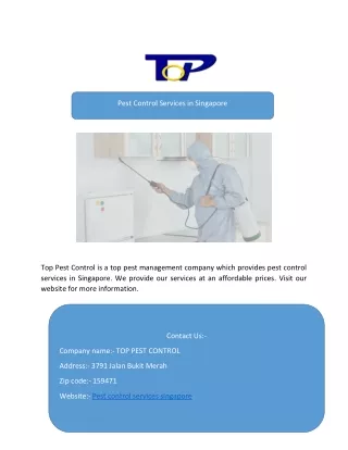 pest control services in singapore