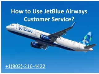 how to use jetblue airways customer service