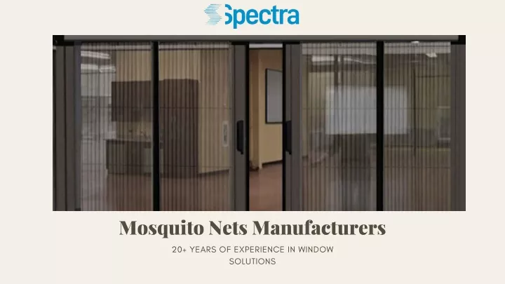 mosquito nets manufacturers
