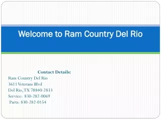 Ram Country Del Rio