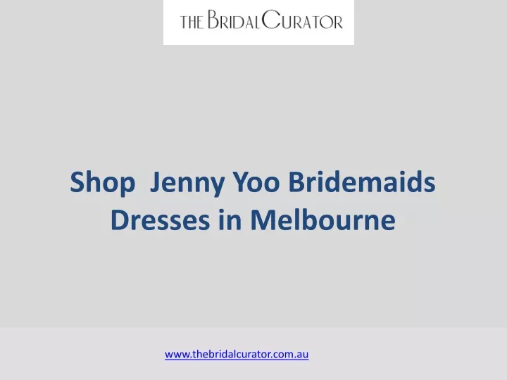 shop jenny yoo bridemaids dresses in melbourne