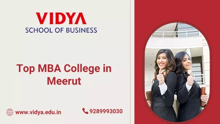 top mba college in meerut