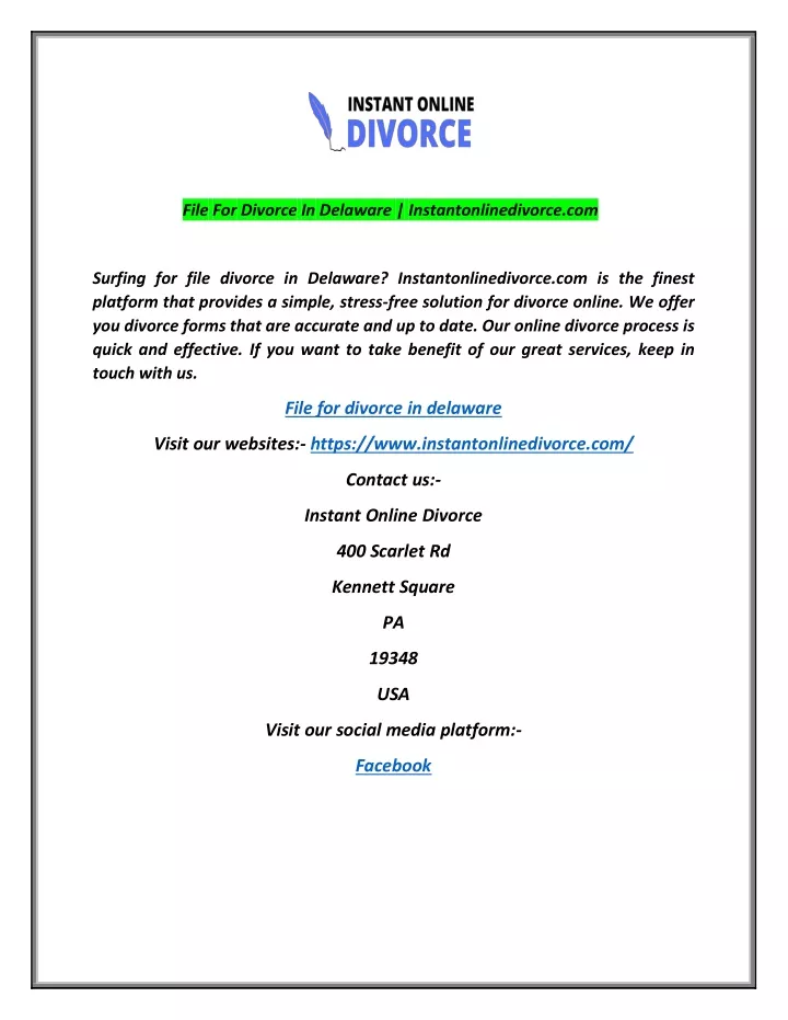 file for divorce in delaware instantonlinedivorce