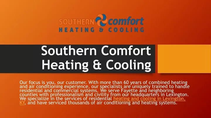 southern comfort heating cooling