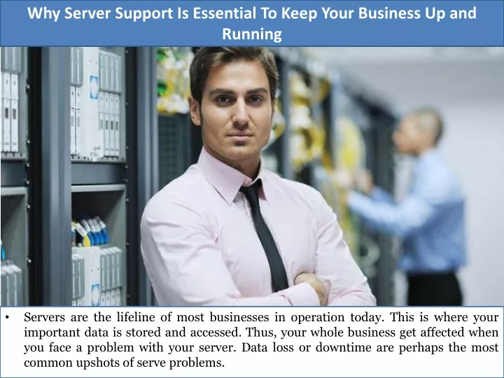 why server support is essential to keep your business up and running