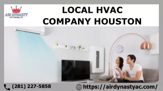 Local HVAC Company Houston | Your Comfort is Our Top Priority