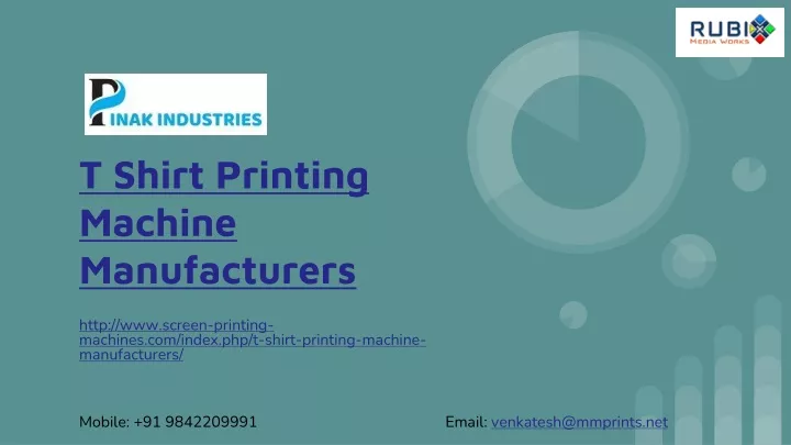 t shirt printing machine manufacturers