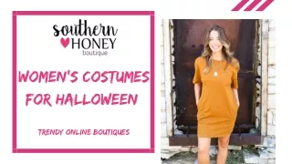 Women's Costumes For Halloween at Trendy Women's Clothing
