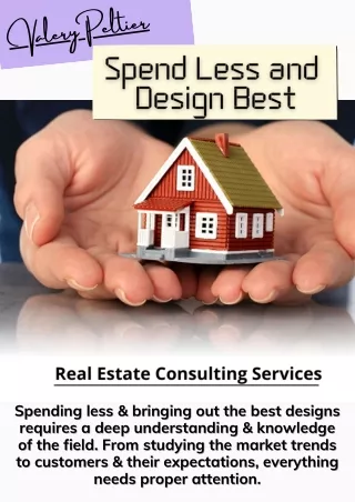 Valery Peltier - Spend Less and Design Best