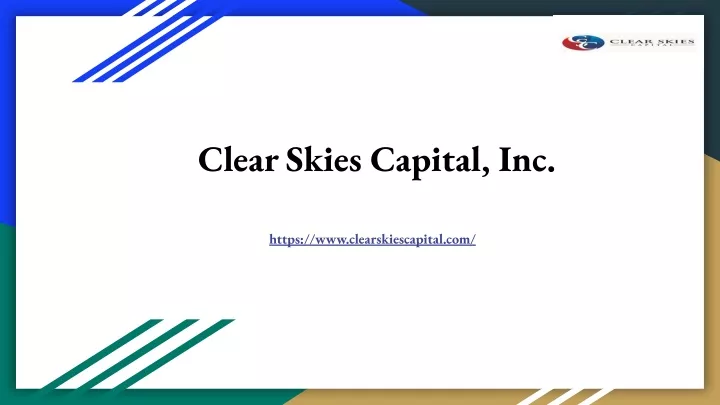 clear skies capital inc