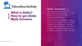 what is aleks how to get aleks math answers