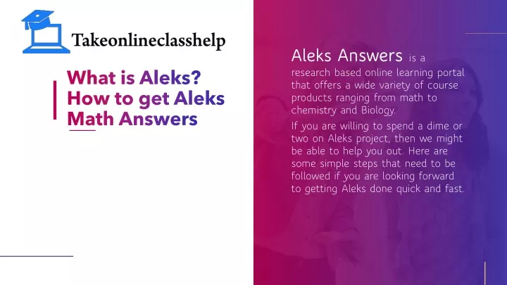 what is aleks how to get aleks math answers