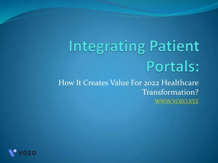 integrating patient portals