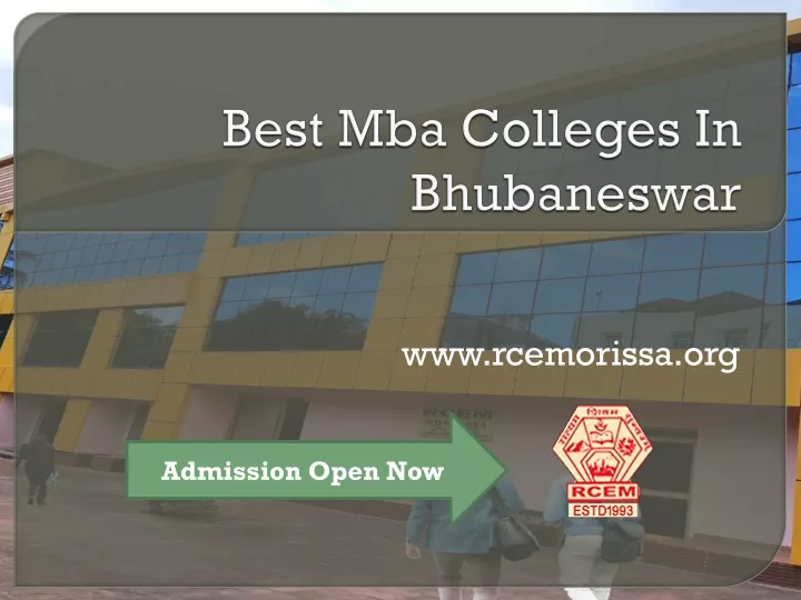 PPT - Best Mba Colleges In Bhubaneswar PowerPoint Presentation, Free ...