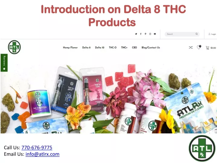 introduction on delta 8 thc products