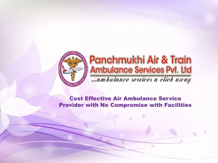 cost effective air ambulance service provider