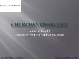 Churches Email List