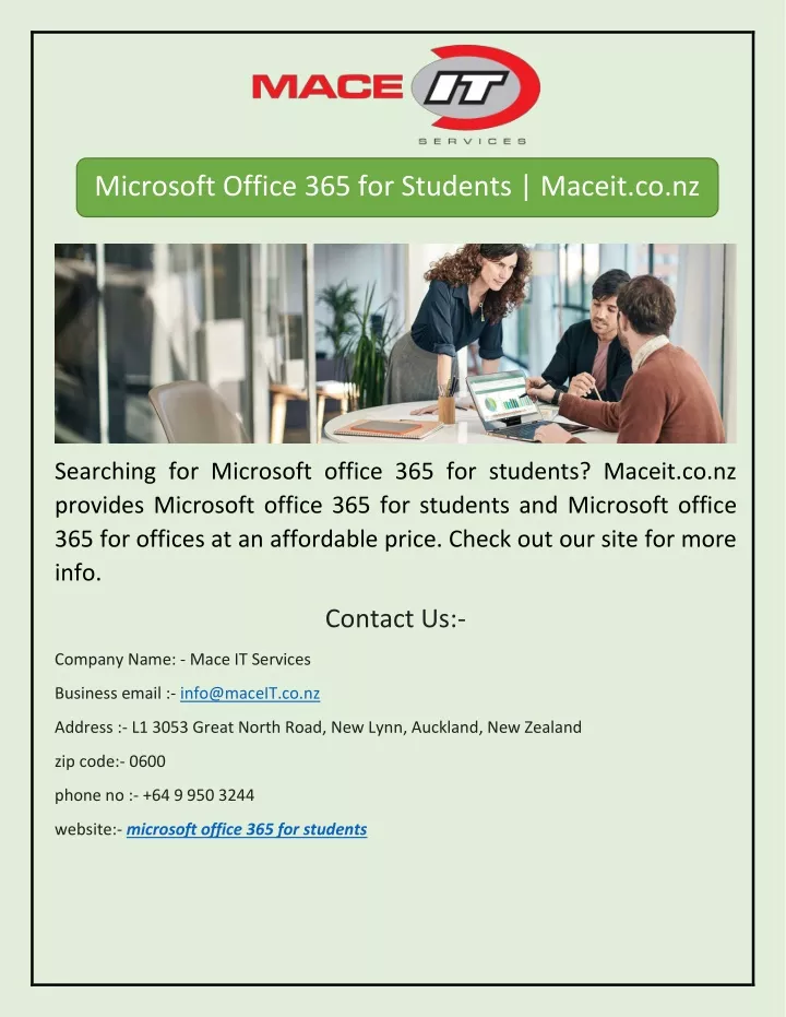 microsoft office 365 for students maceit co nz