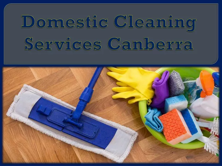 domestic cleaning services canberra