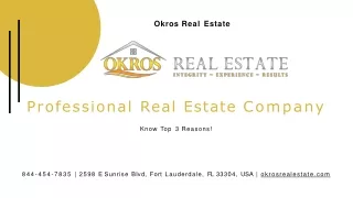 Get Professional Real Estate Company For Selling or Buying